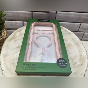 Kate Spade  ❤️ iPhone 17 Pro Max Protective Wavy Case with MagSafe  NIB